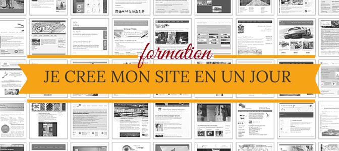 Formation à la création d'un site avec Jimdo